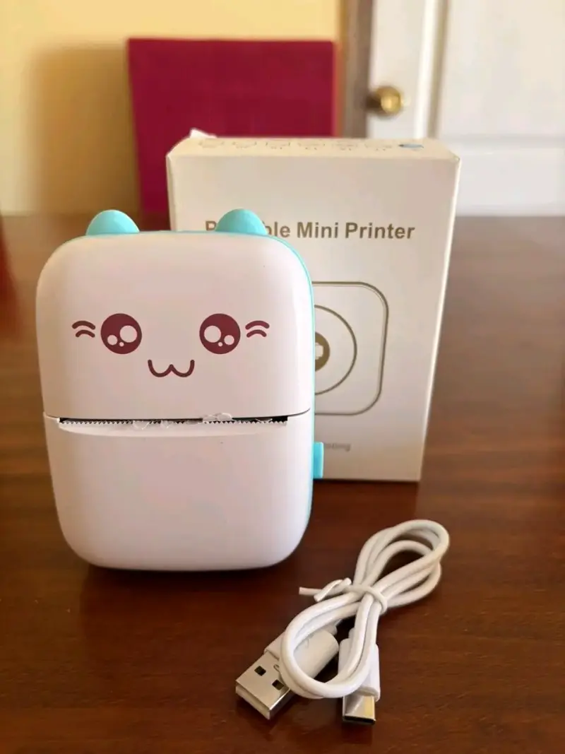 Impresora Mini portátil kawaii - 2