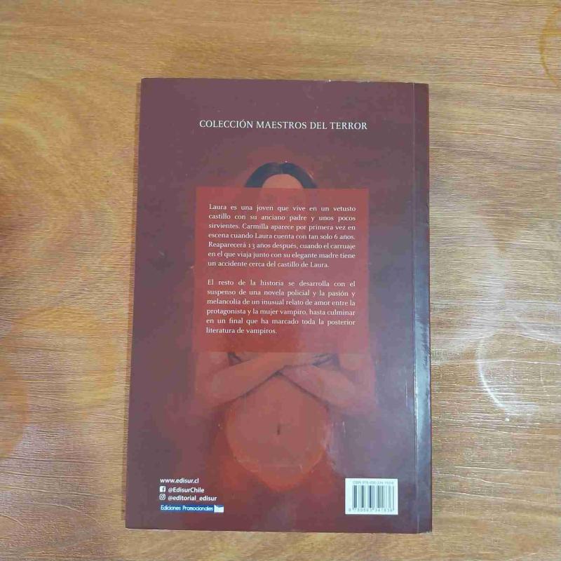 Libro 'Carmilla' Maestros del Terror - 2