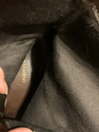 Botines de cuero marrón con tacón Basament - miniatura 5