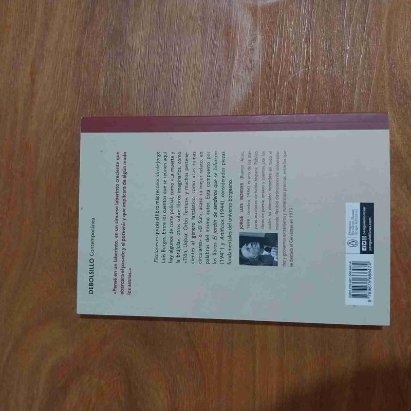 Libro 'Ficciones' de Jorge Luis Borges - 2