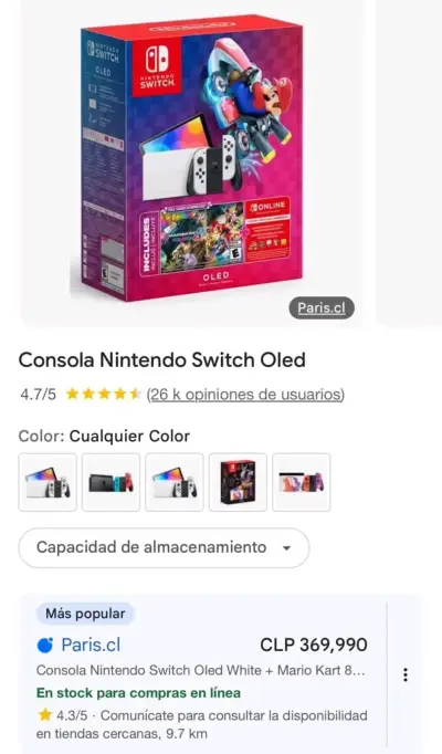 Nintendo Switch OLED con Super Smash Bros - miniatura 6