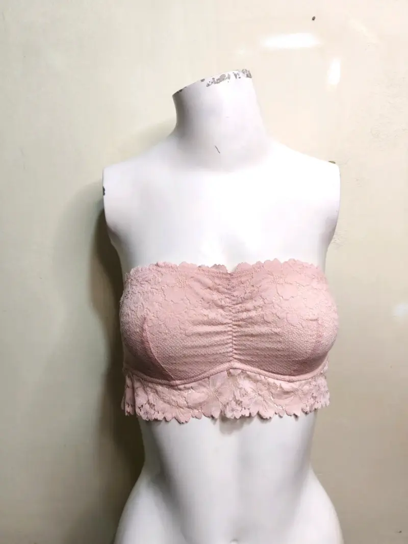 Top de encaje rosado - 1