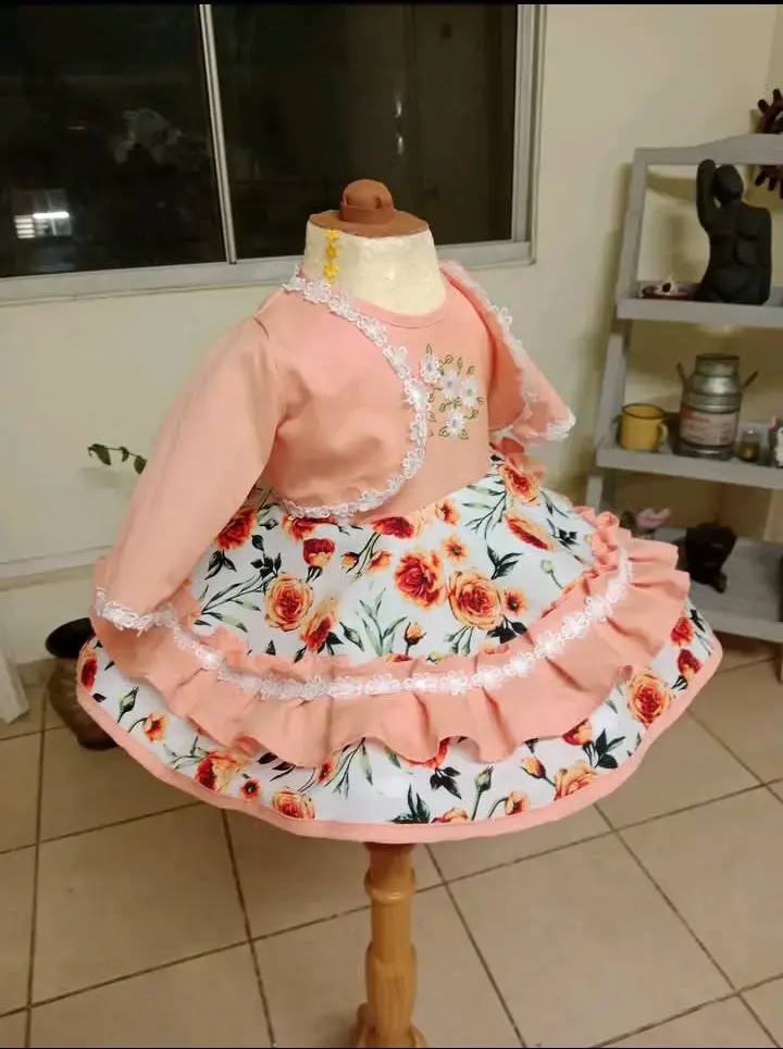 Vestido de huasa 9-12 meses - 3