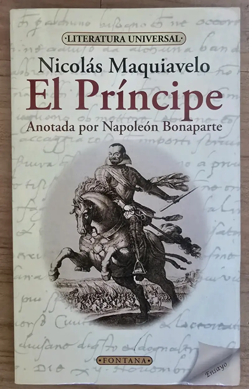 Libro El Príncipe - Nicolás Maquiavelo