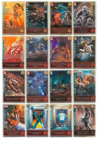 Colección de 133 cartas Mitos y Leyendas - miniatura 1