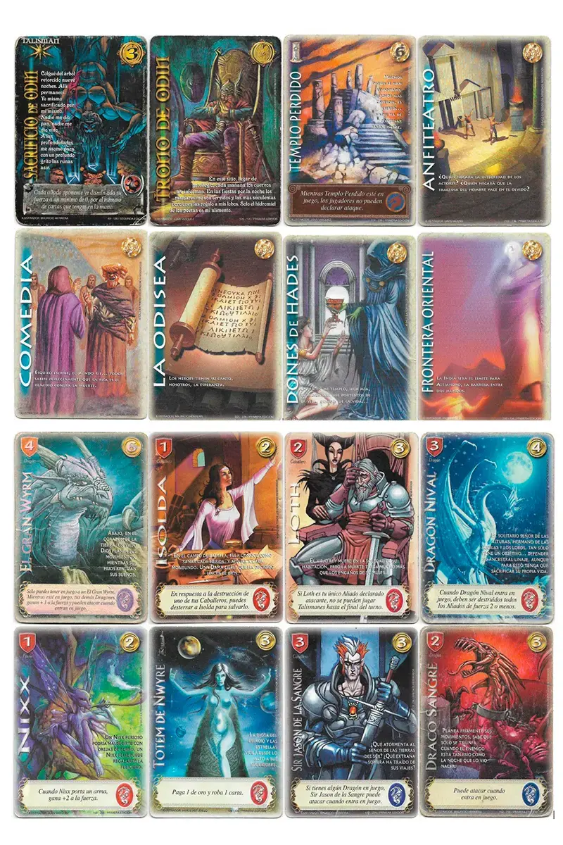 Colección de 133 cartas Mitos y Leyendas - 4
