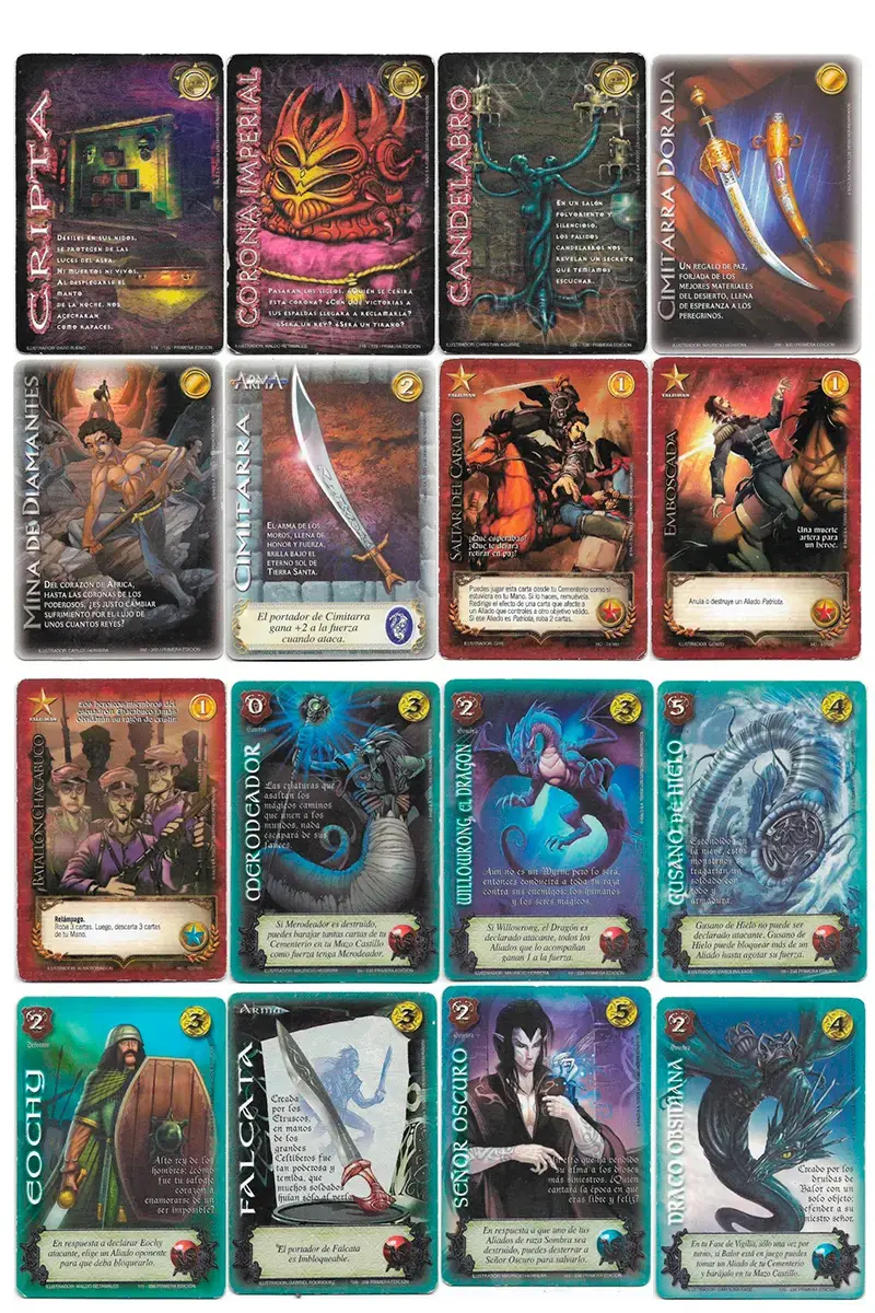 Colección de 133 cartas Mitos y Leyendas - 6