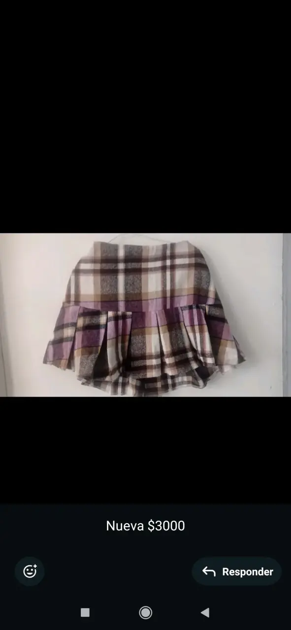 Falda escocesa nueva - 1