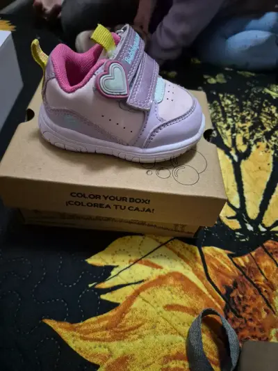 Zapatillas bubble gimmers rosas para bebé - miniatura 1