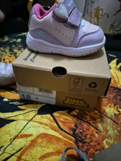 Zapatillas bubble gimmers rosas para bebé - miniatura 2