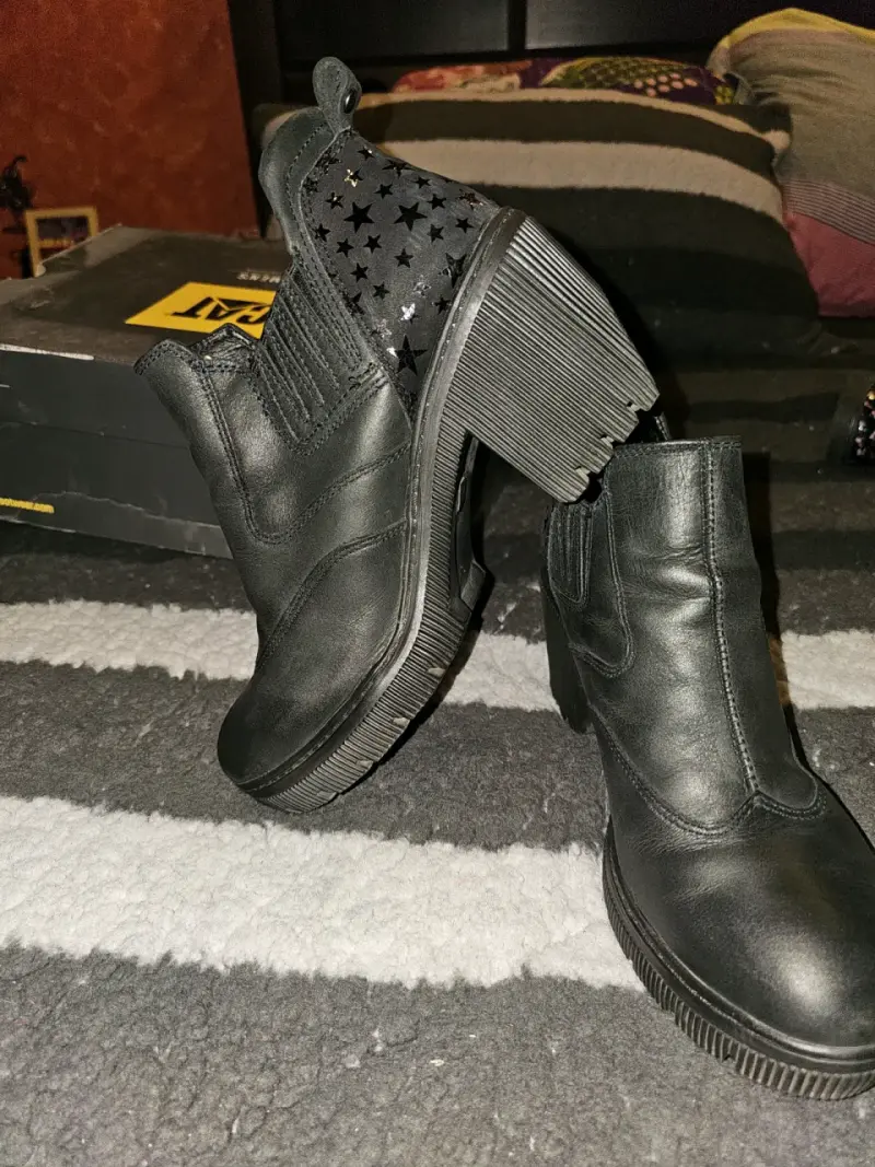 Botines negros CAT mujer - 2