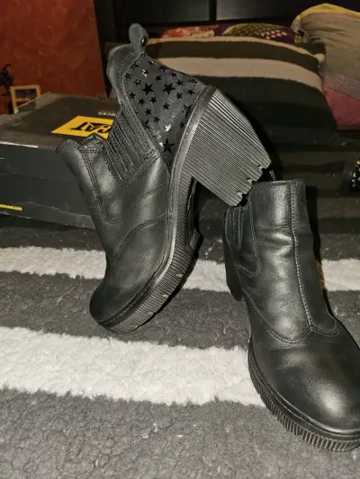 Botines negros CAT mujer - miniatura 2