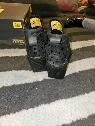 Botines negros CAT mujer - miniatura 3