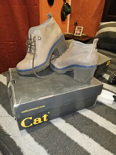 Botines de cuero CAT - miniatura 2