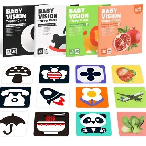 Tarjetas de estimulación visual para bebés - 2