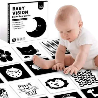 Tarjetas de estimulación visual para bebés - miniatura 3