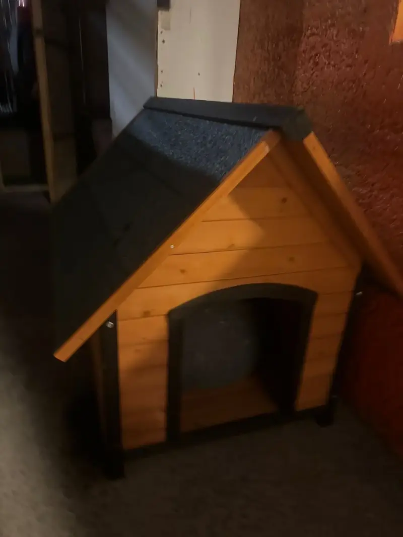 Casa de perro madera resistente - 2