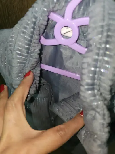Chaleco sin mangas azul acolchado talla 2 - miniatura 2