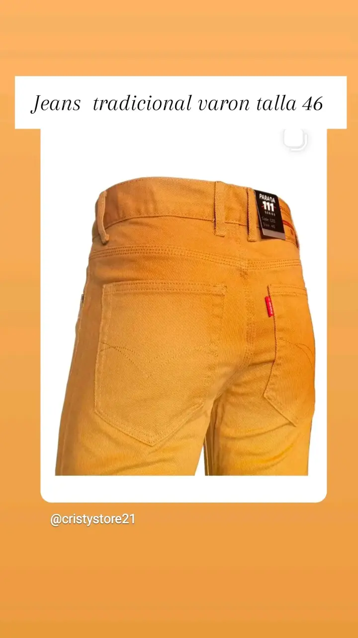 Jeans tradicionales varón talla 46 - 1