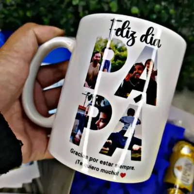Taza personalizada Día del Padre - miniatura 1