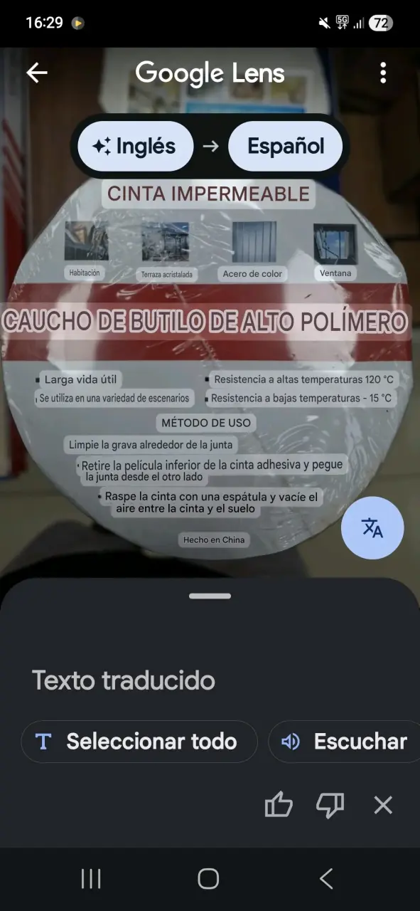 Cinta de butilo  impermeable de alto polimero - 3