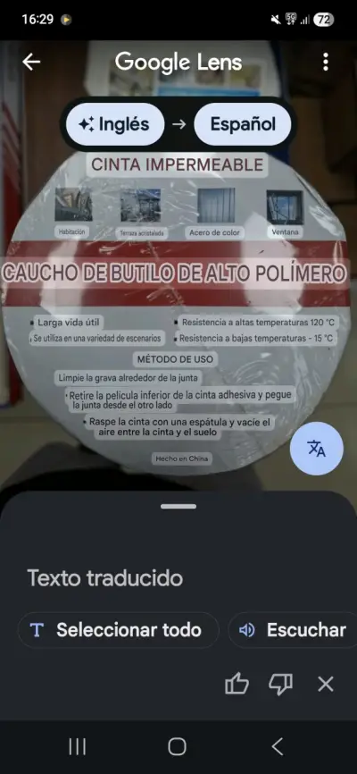 Cinta de butilo  impermeable de alto polimero - miniatura 3