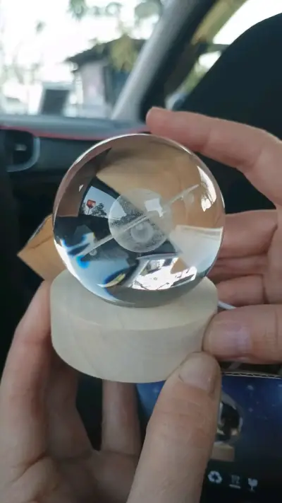Lámpara esfera decorativa LED - miniatura 5