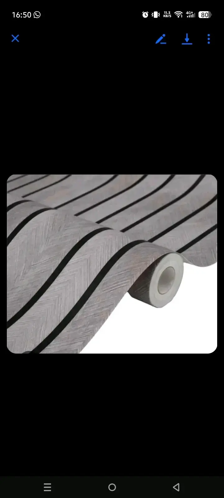 Rollos pvc gris de 3 metros de largo 50 cm ancho - 3