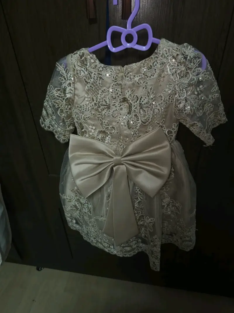 Vestido de encaje para niña - 2