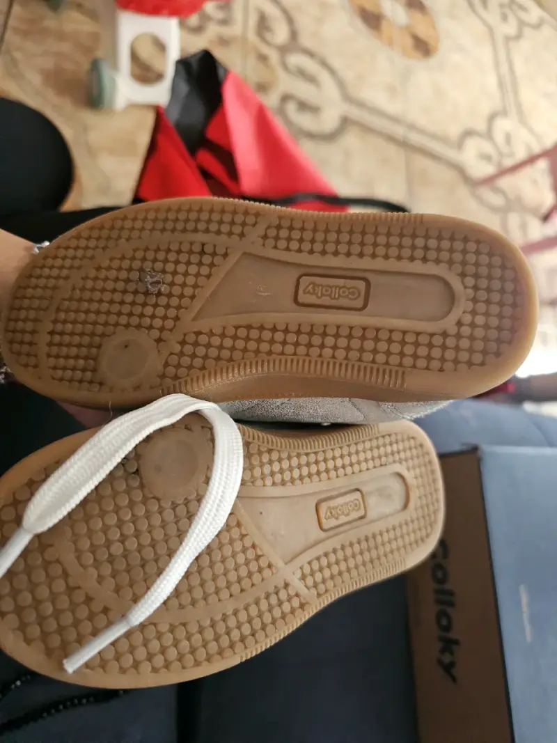 Zapatillas plateadas para niña N24 - 2