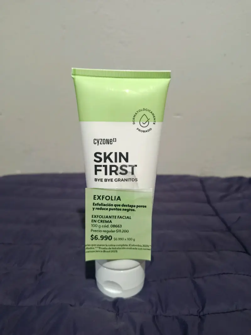 Exfoliante facial Cyzone 100g - 3
