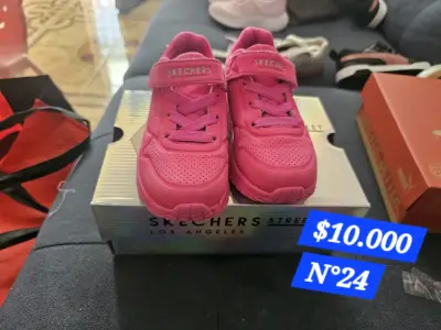 Zapatillas rosas Skechers T24 - miniatura 1