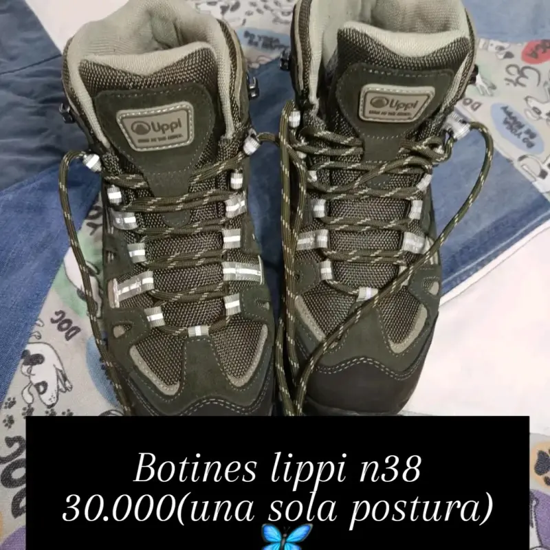 Botines Lippi verdes talla 38