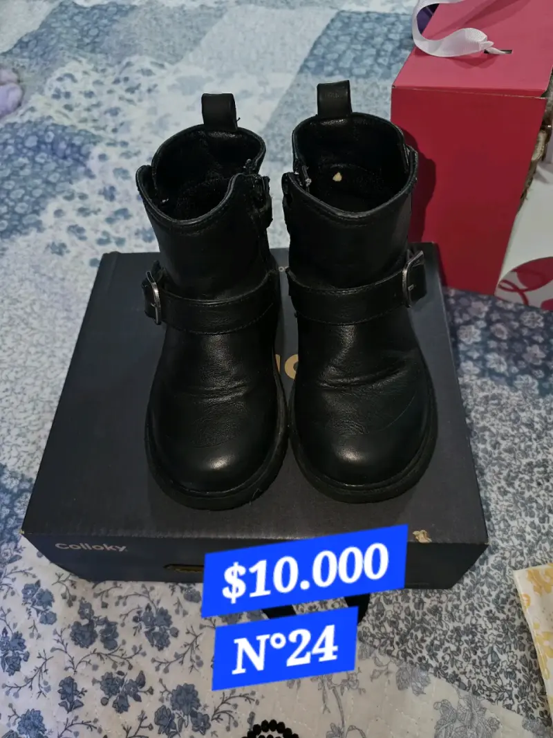 Botas negras Colloky - 1