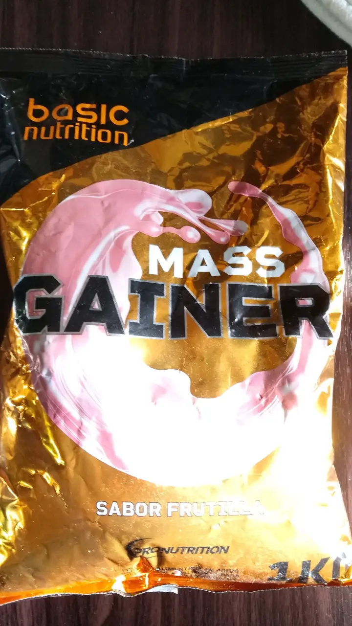 Proteína Mass Gainer Sabor Frutilla