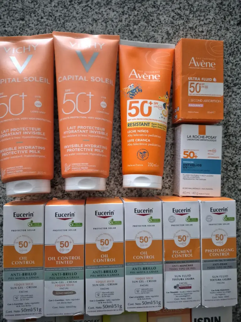 Lote de protectores solares SPF 50+ - 2