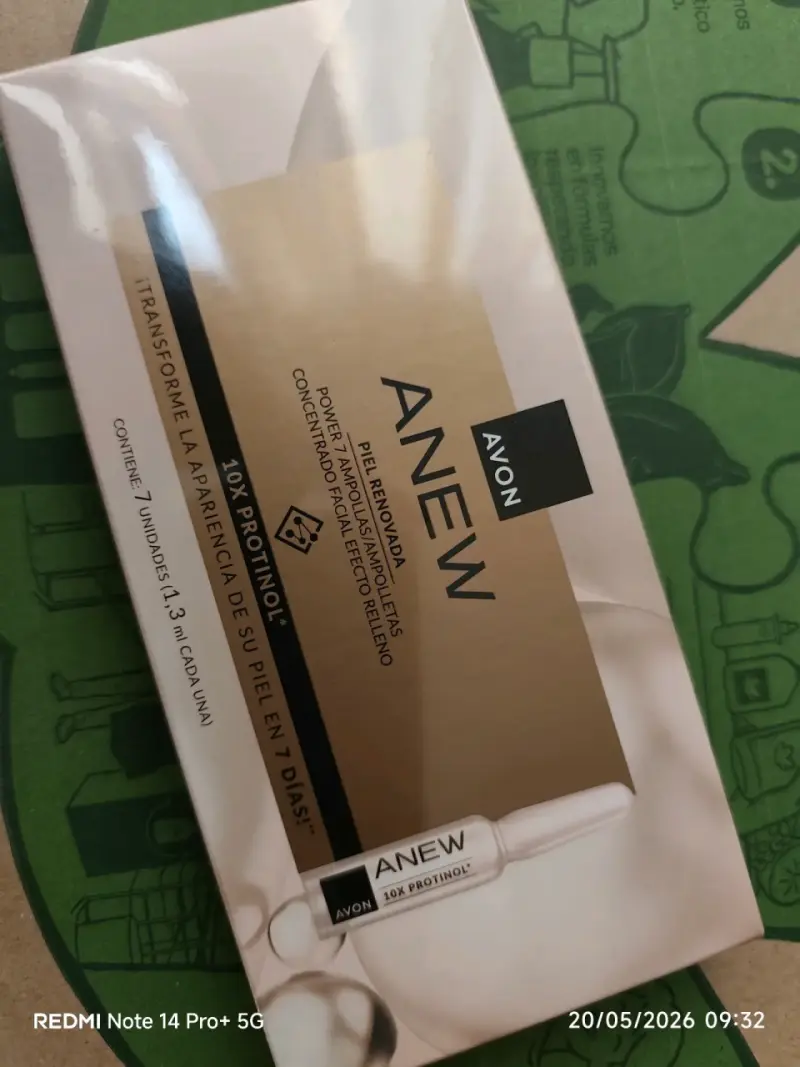 Avon Anew Ampollas Protinol