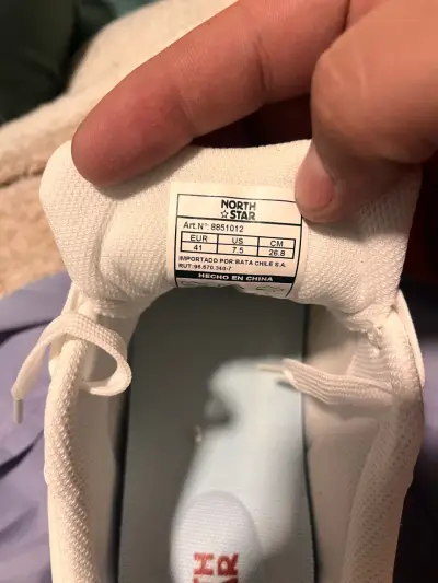 Zapatillas blancas North Star - miniatura 1