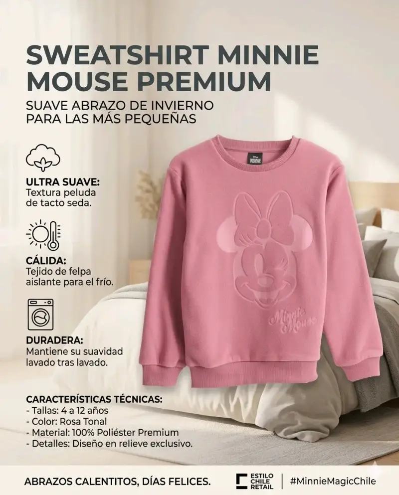 Chaqueta Fleece Minnie Mouse - 2