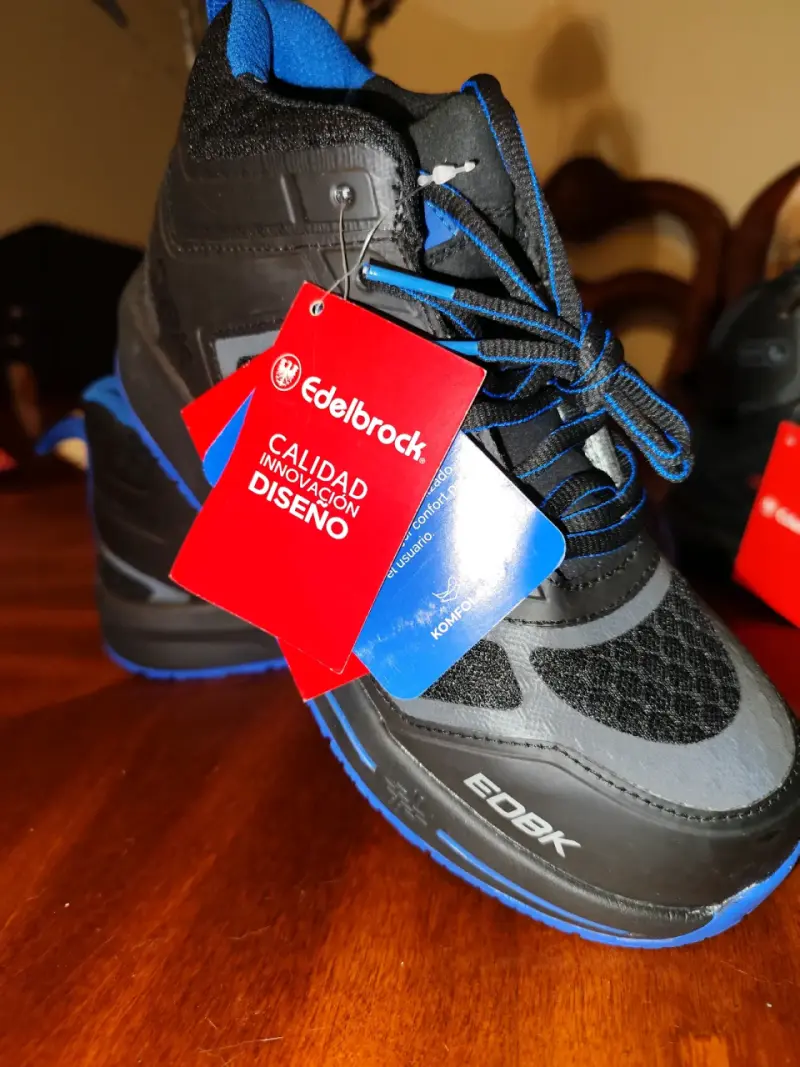 Zapatillas de seguridad negras Edelbrock - 1