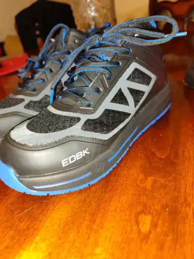 Zapatillas de seguridad negras Edelbrock - miniatura 3