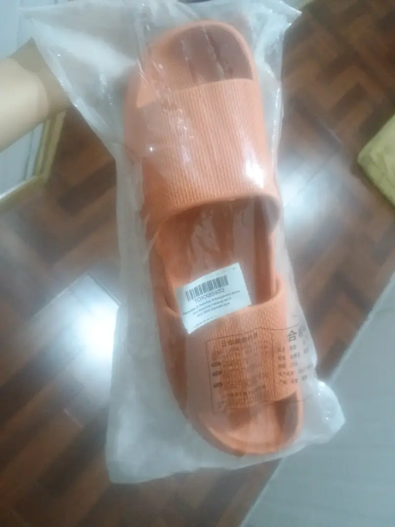 Sandalias de goma naranja - 2