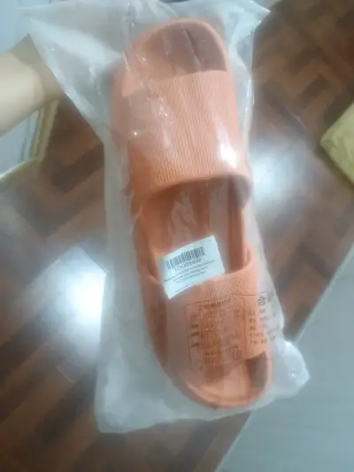 Sandalias de goma naranja - miniatura 2