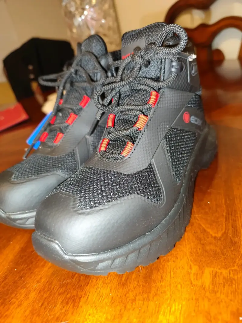 Zapatillas de seguridad negras Edelbrock nuevas - 2