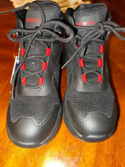 Zapatillas de seguridad negras Edelbrock nuevas - miniatura 3