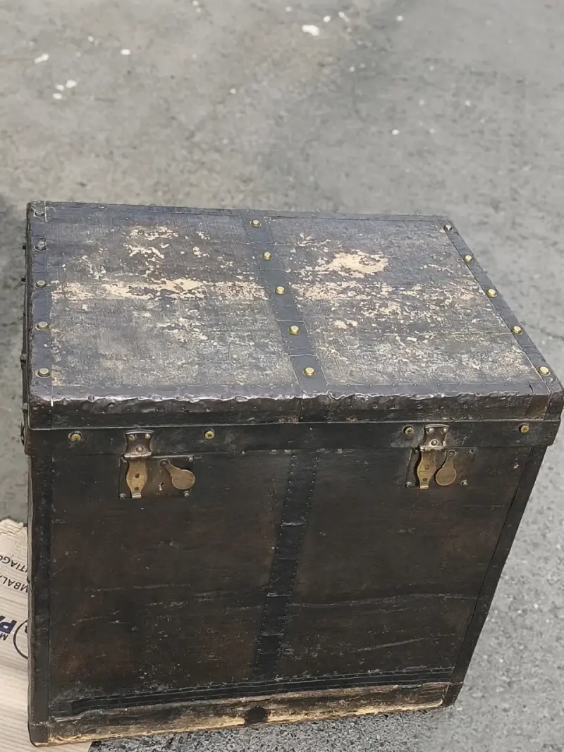 Baúl antiguo de madera - 3
