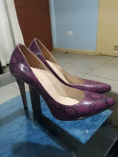 Botines negros y animal print - miniatura 2