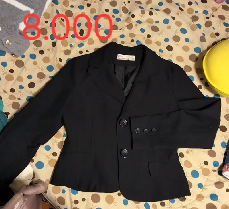 Blazer negro Opposite talla 38