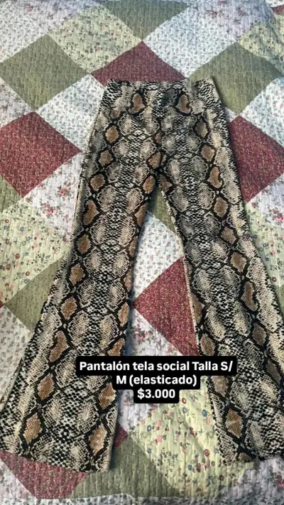 Pantalón tela SOFIA* Y mas - miniatura 1