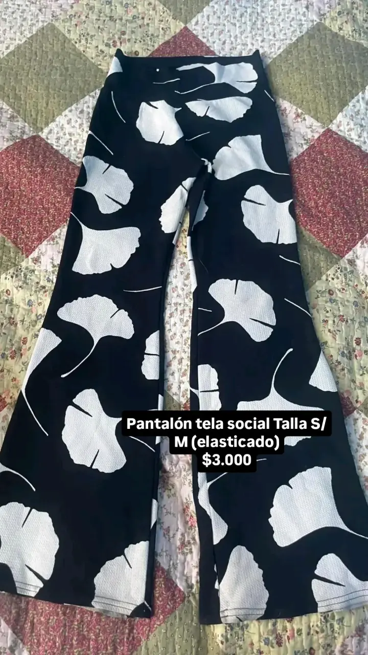 Pantalón tela SOFIA* Y mas - 5